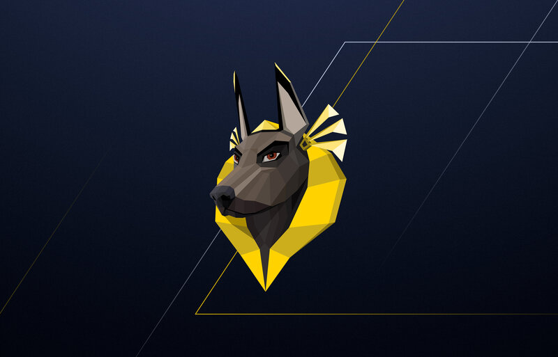 Anubis Dog Head