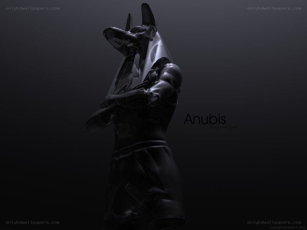 Anubis Egyptian god statue