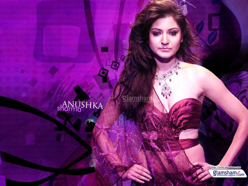Anushka Sharma in a red dress