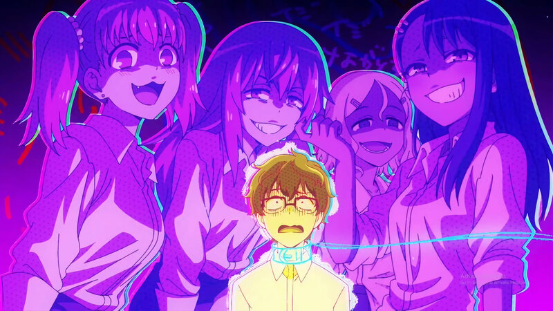 Anxious Boy Surrounded by Girls
