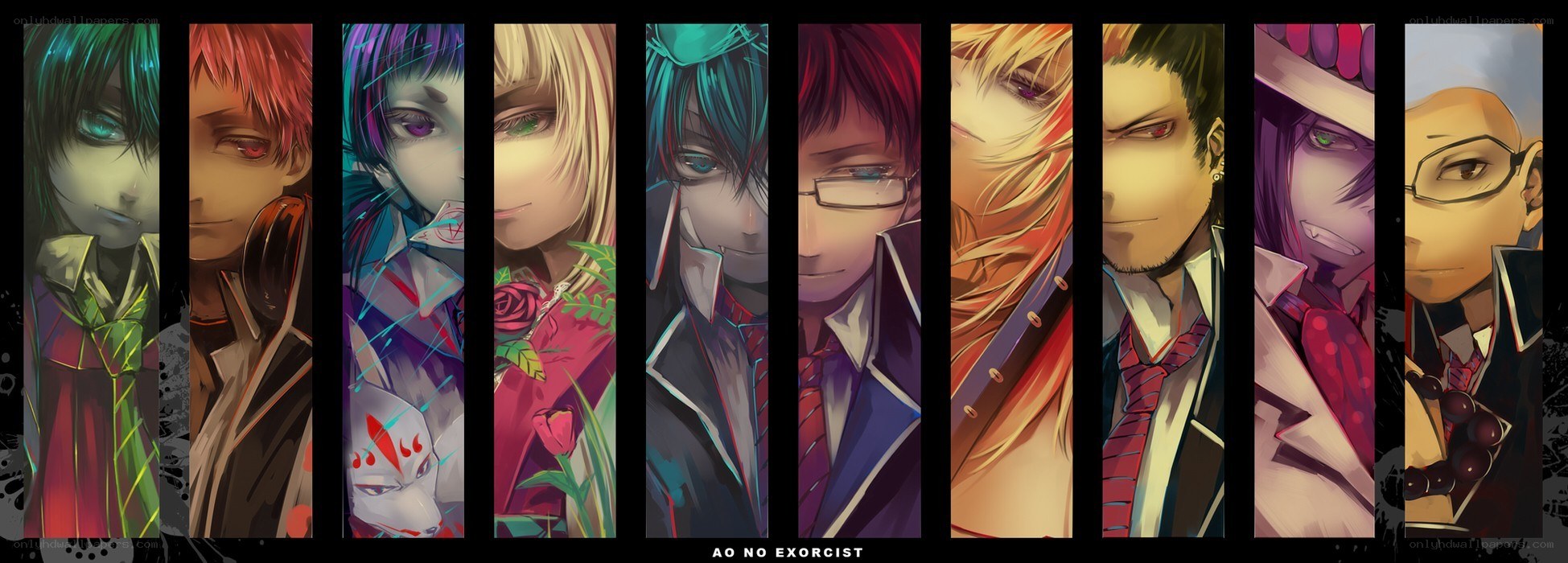 Ao no Exorcist character lineup