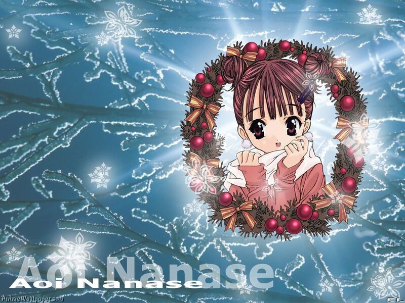 Aoi Nanase in wreath