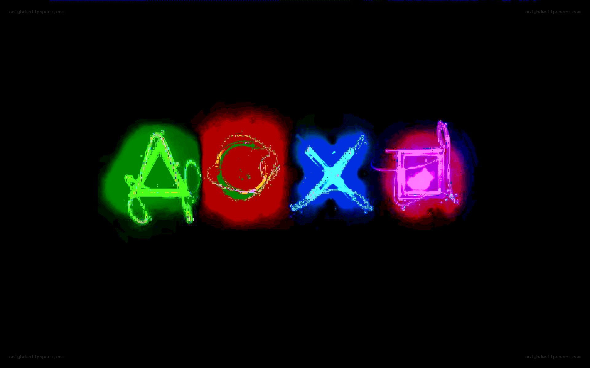 Aoxd logo with neon colors