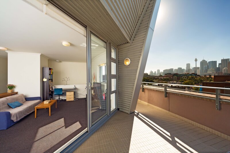 Apartment Balcony View
