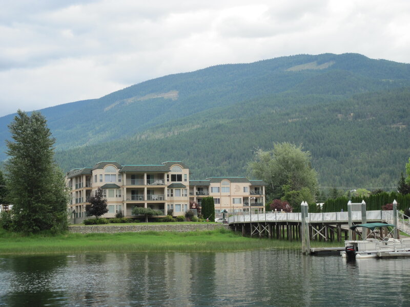 Apartment Building by Lake