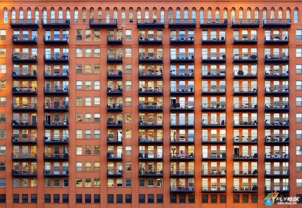 apartment building facade