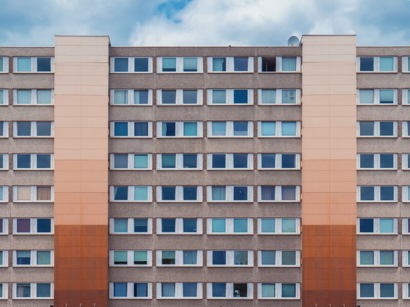apartment building facade