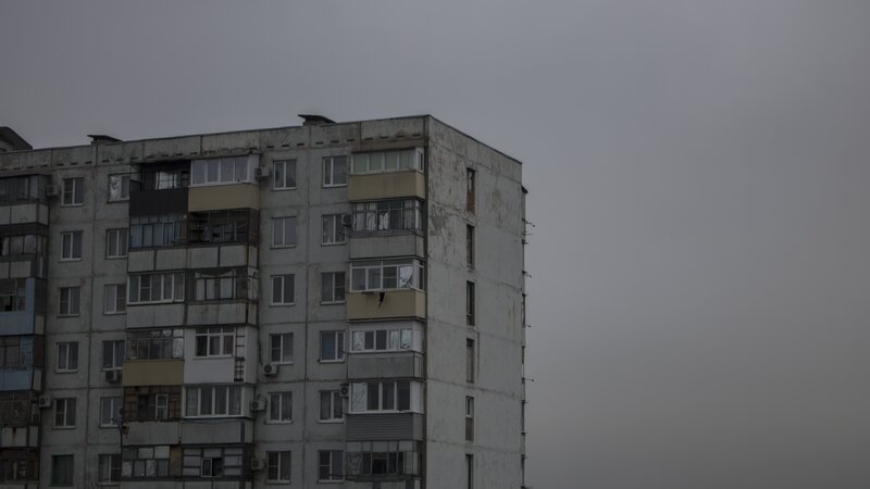 Apartment Building — Gray