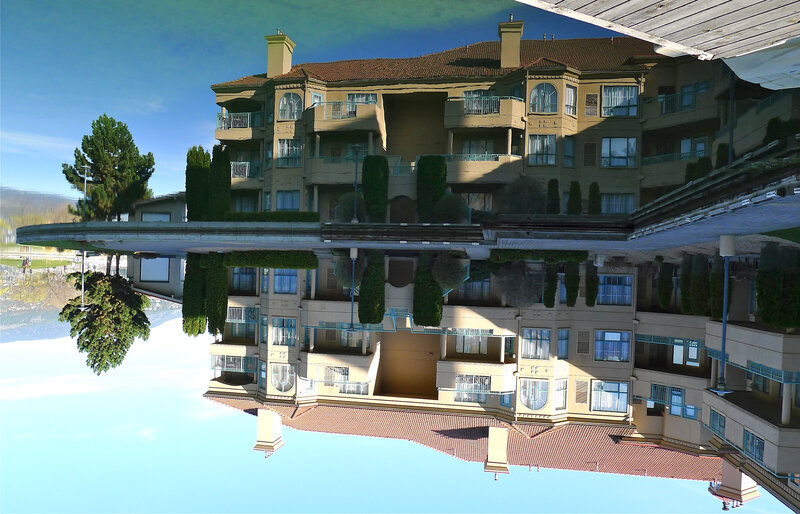 Apartment Building Reflection
