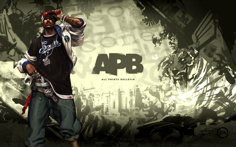 APB All Points Bulletin artwork