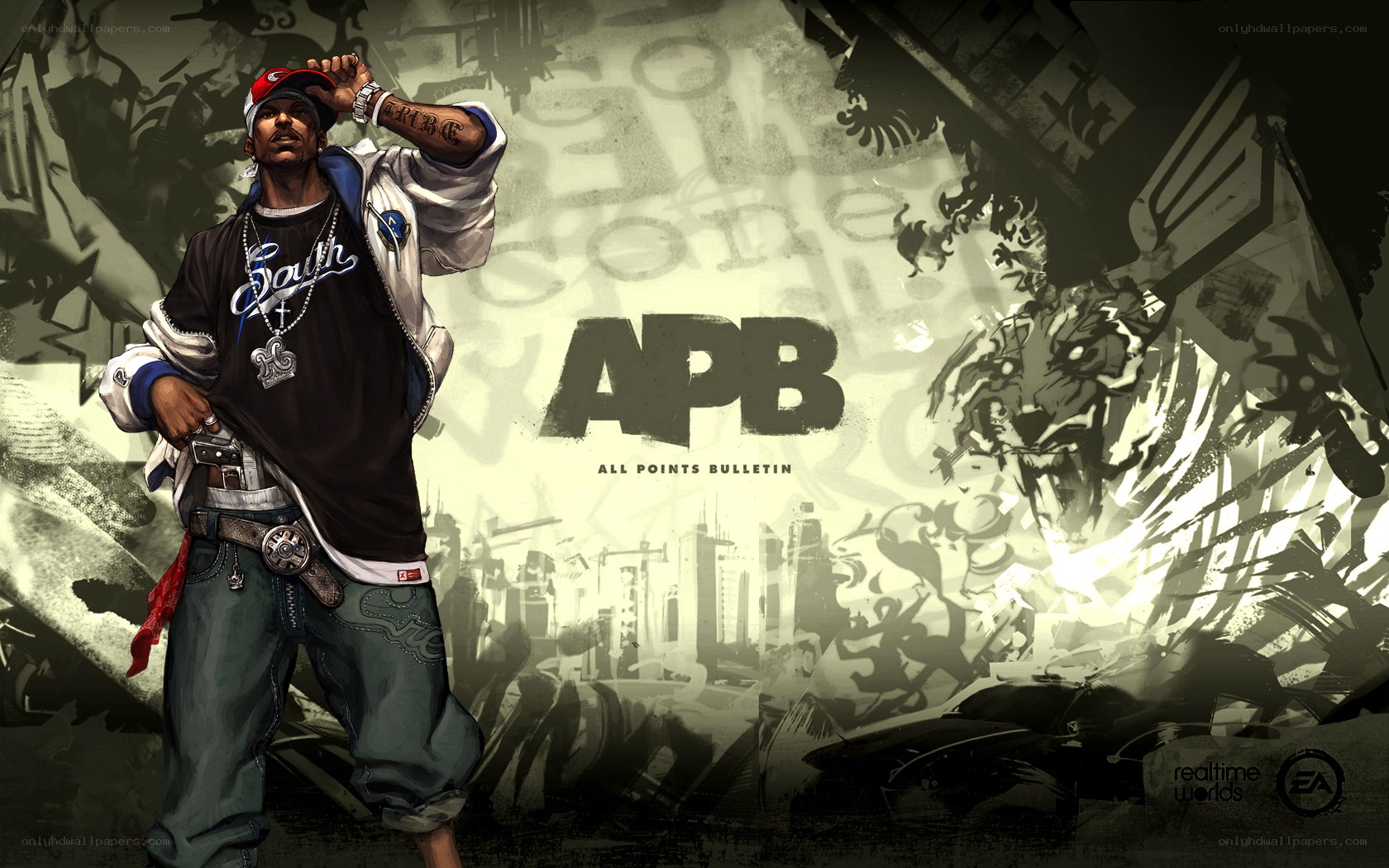 APB All Points Bulletin artwork