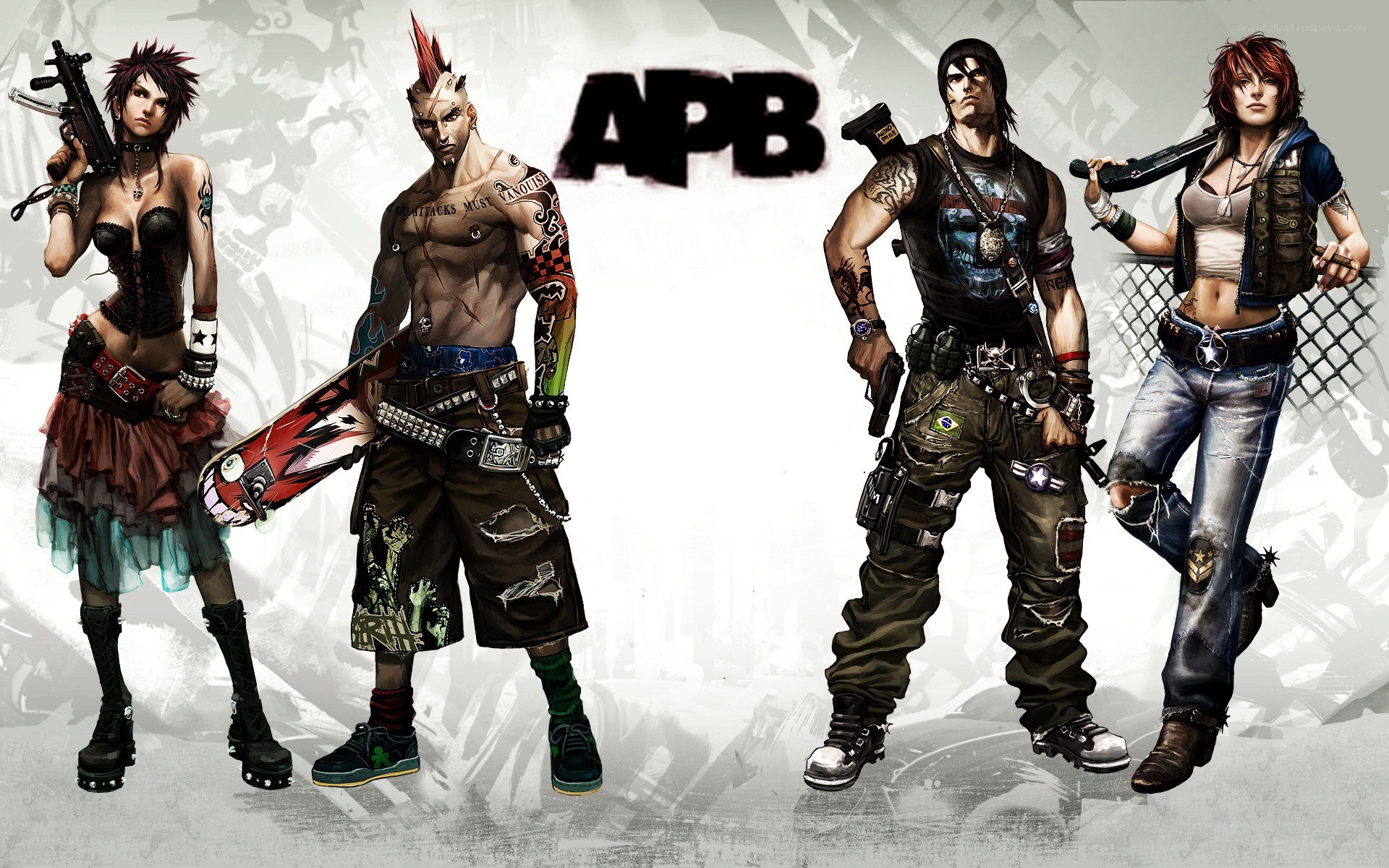 APB game character lineup