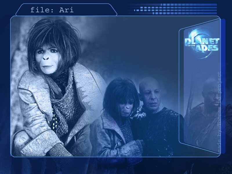Ape-like Characters in Coats
