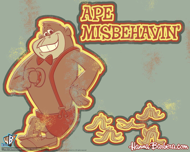 Ape Misbehavin' wallpaper