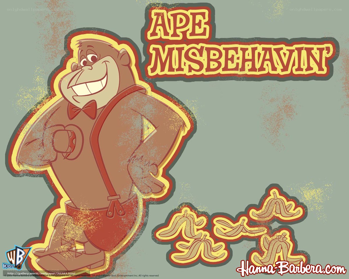 Ape Misbehavin' wallpaper