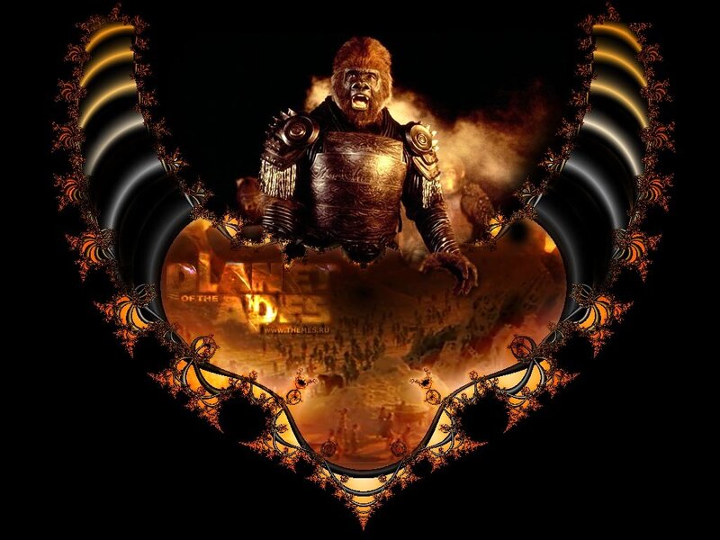 Ape Warrior in Armor — Black