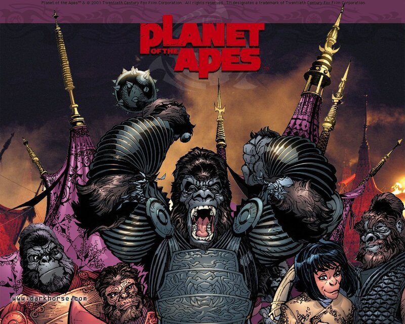 Ape Warriors in Armor