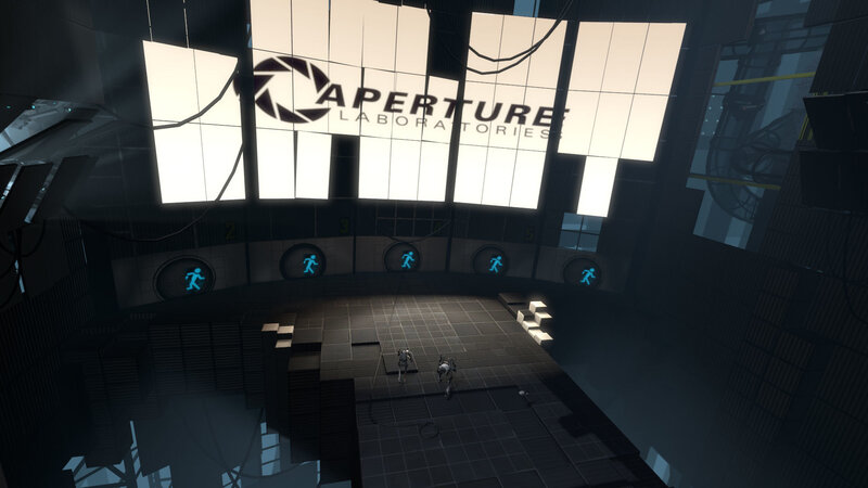 Aperture Laboratories interior