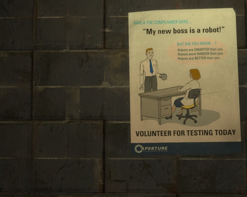 Aperture Labs poster