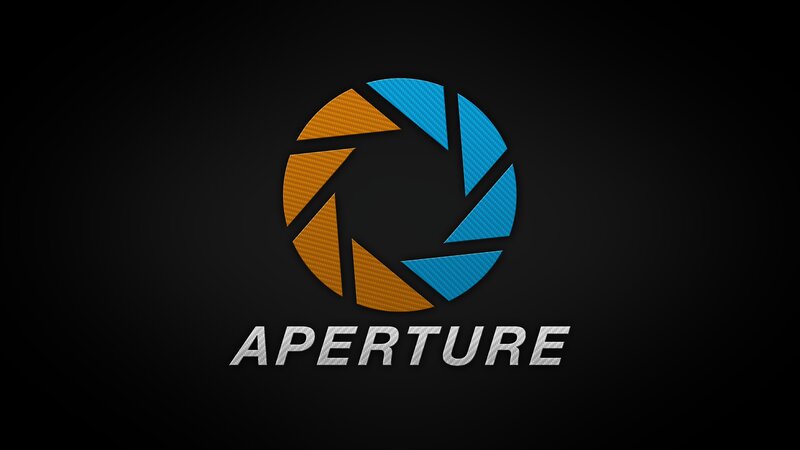 Aperture Logo — Black