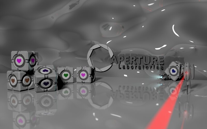 Aperture Science Cubes