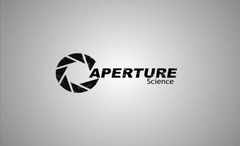 Aperture Science Logo — Black