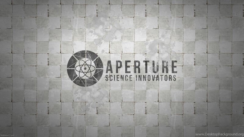 Aperture Science Logo — Gray