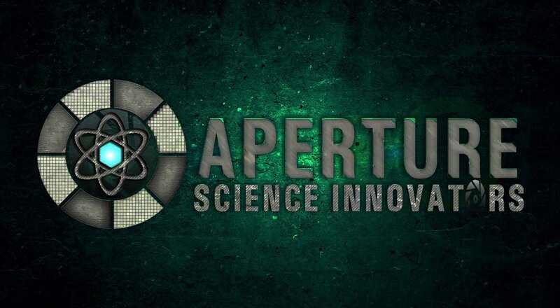 Aperture Science Logo — Green