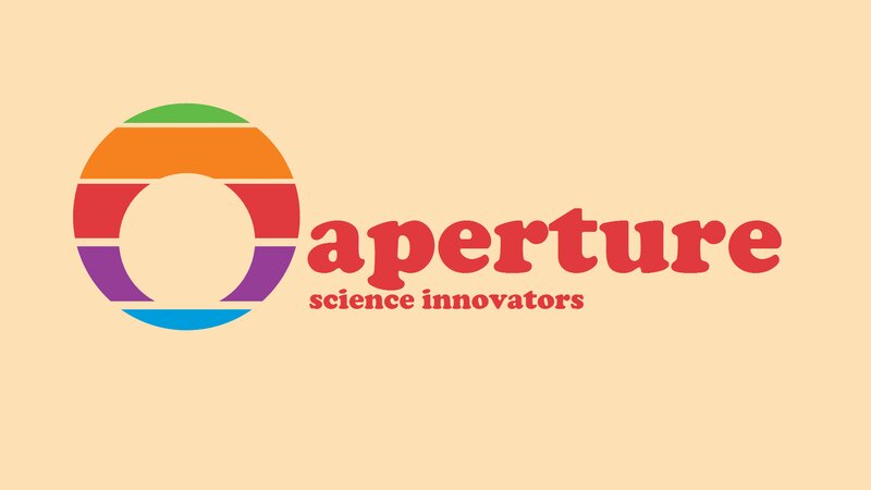 Aperture Science Logo — Red