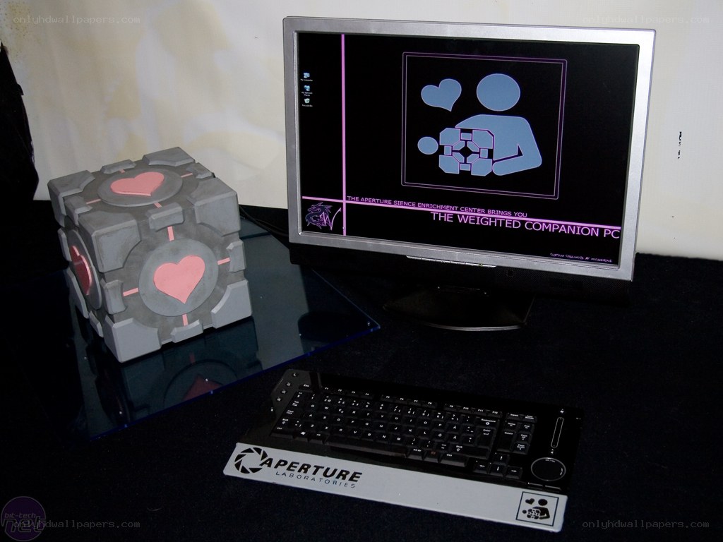 Aperture Science PC setup