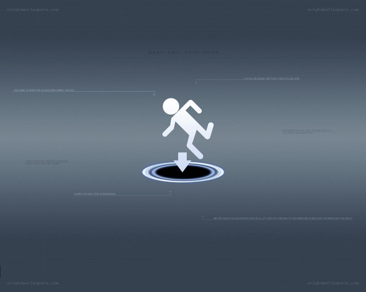 Aperture Science test chamber