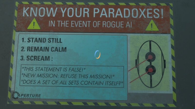 Aperture sign with paradoxes