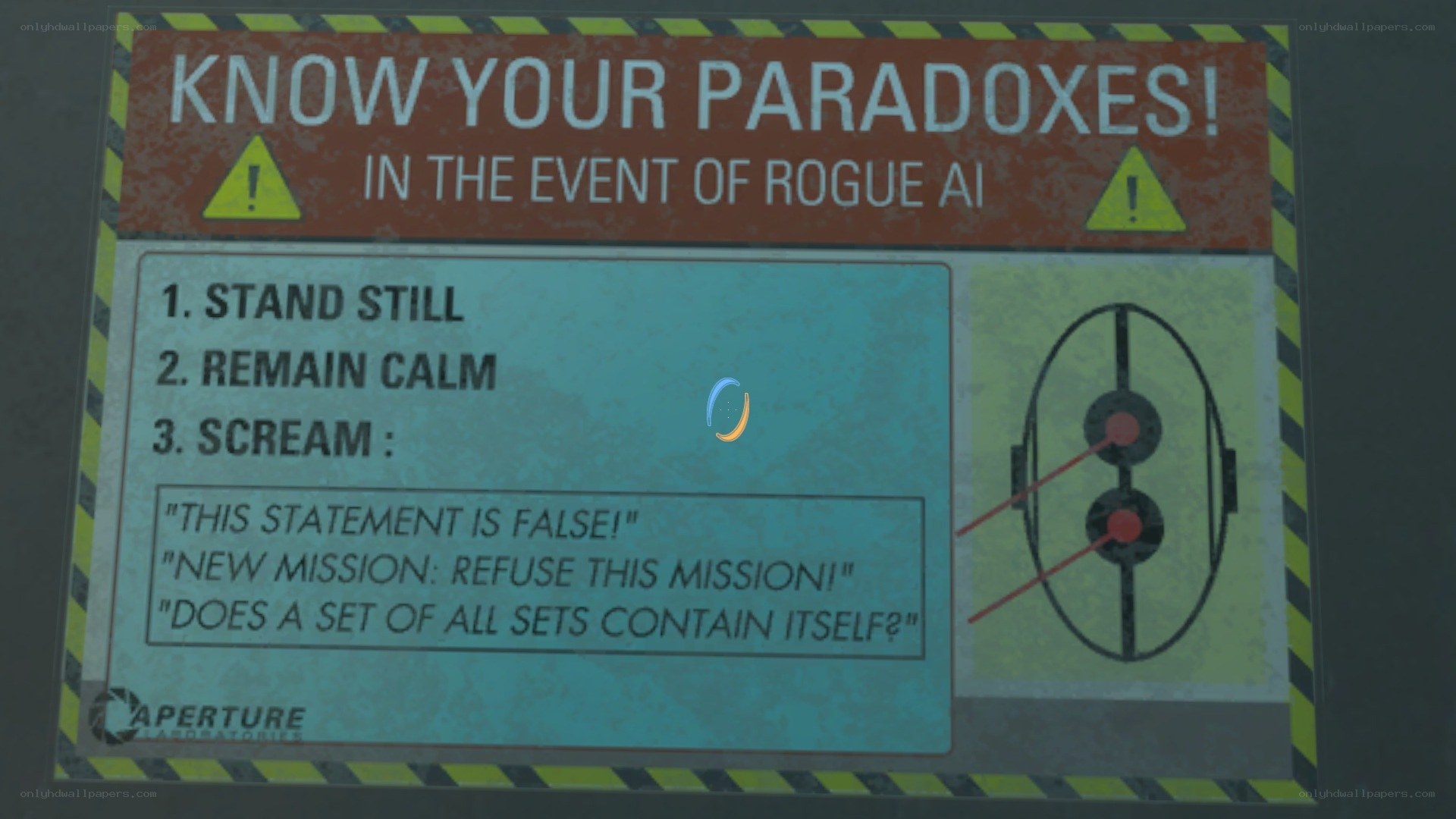 Aperture sign with paradoxes