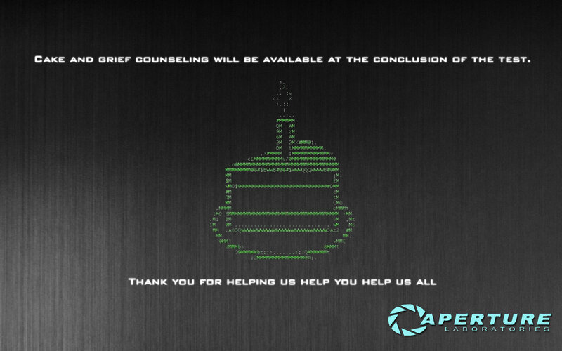 Aperture test conclusion screen