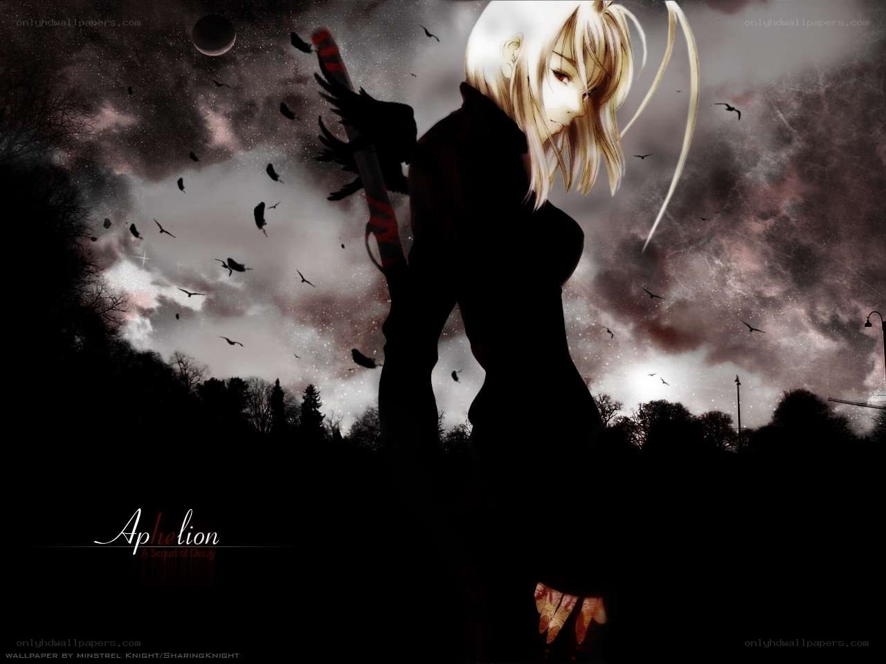 Aphelion character wallpaper