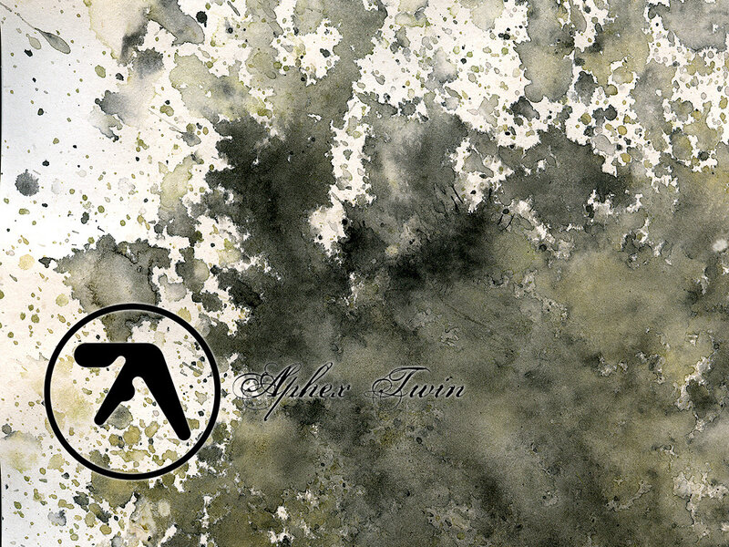 Aphex Twin logo on abstract background
