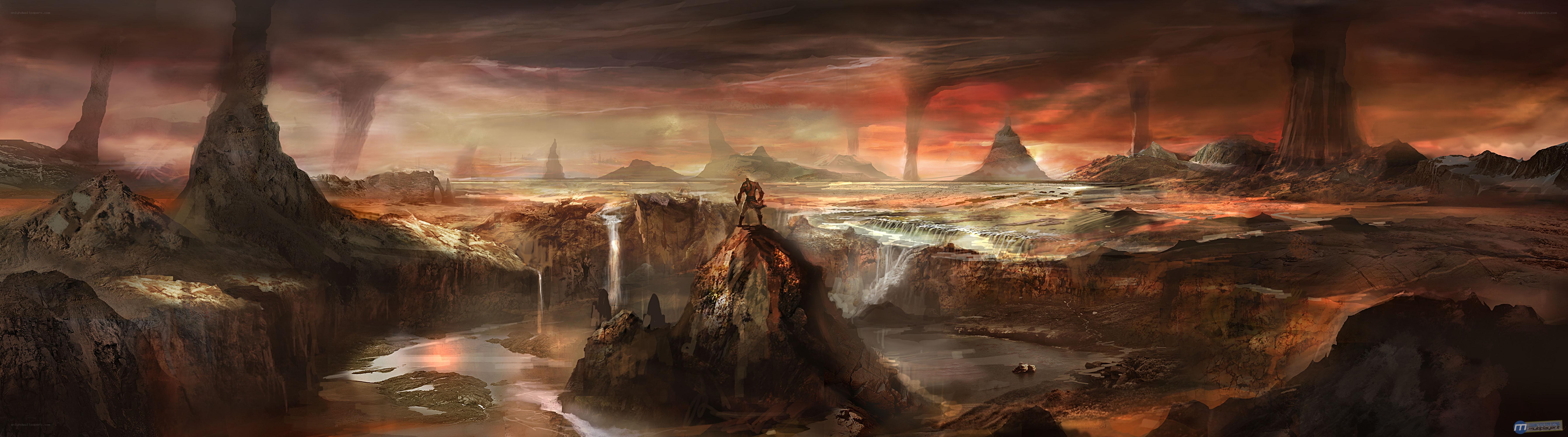 apocalyptic alien landscape
