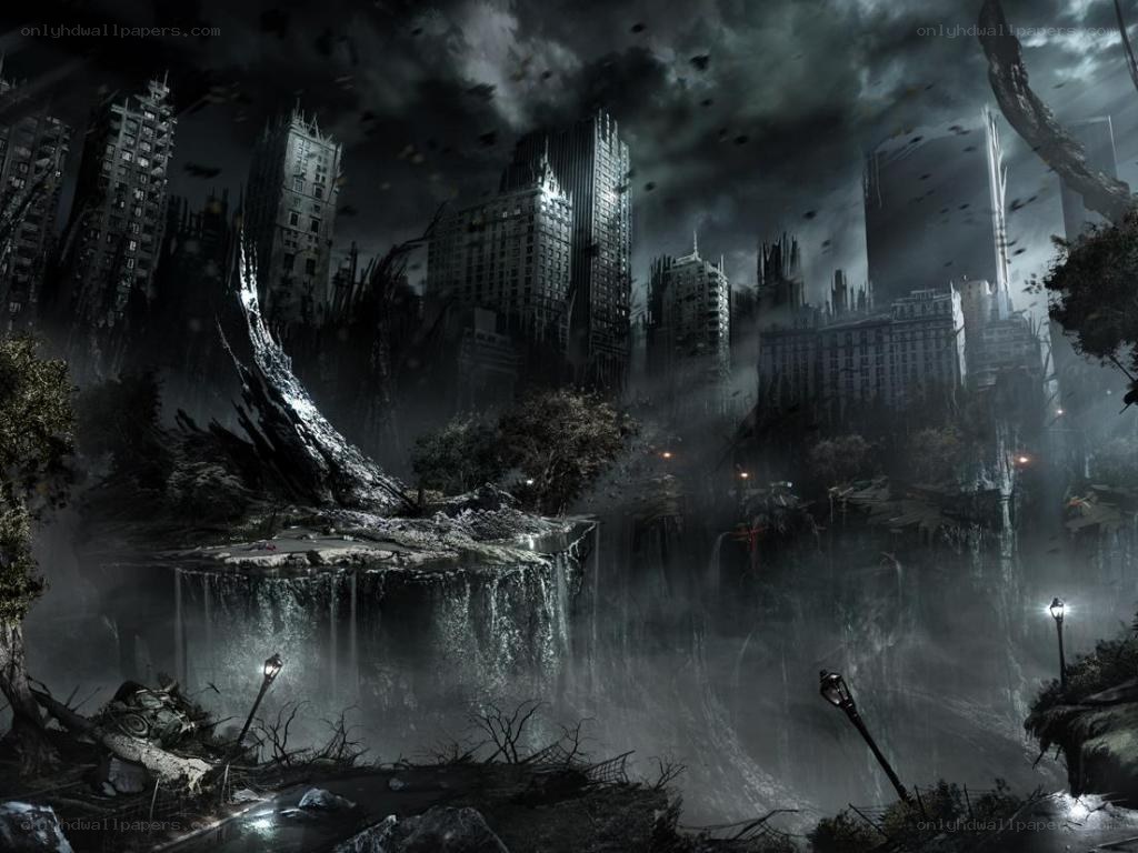 apocalyptic cityscape