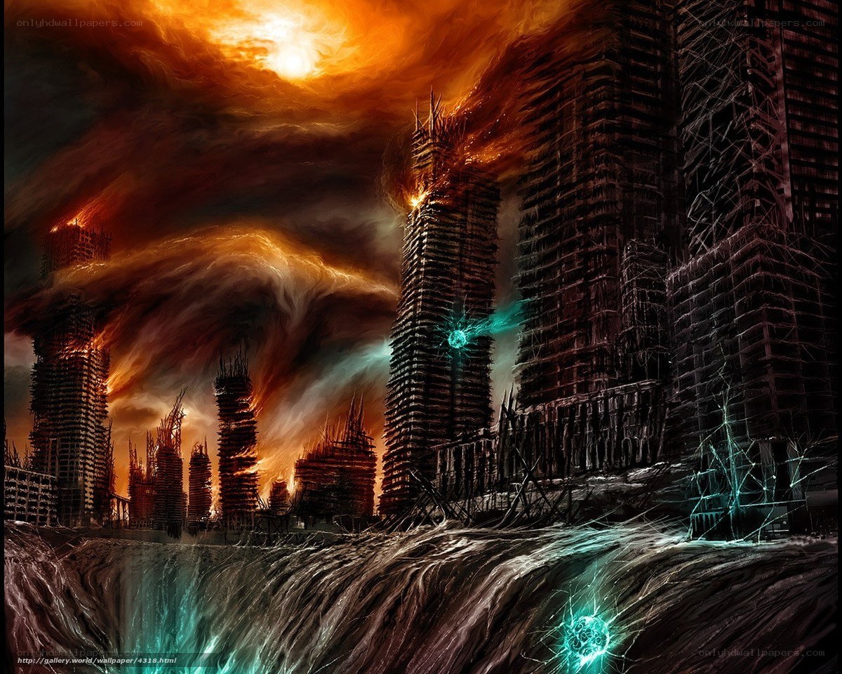 apocalyptic cityscape
