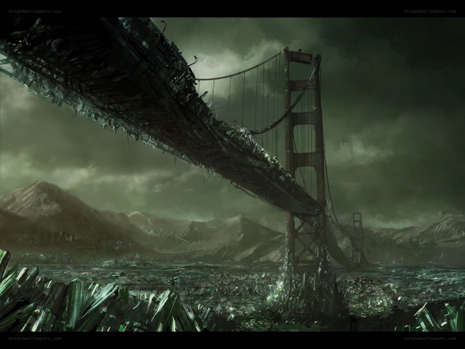 Apocalyptic Golden Gate Bridge