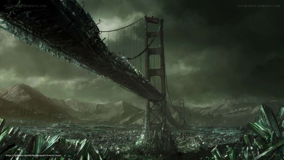 Apocalyptic Golden Gate Bridge