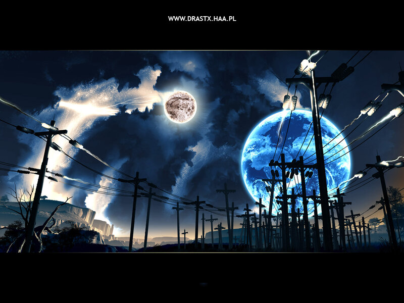 Apocalyptic power lines