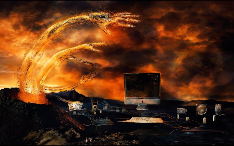 Apocalyptic tech landscape