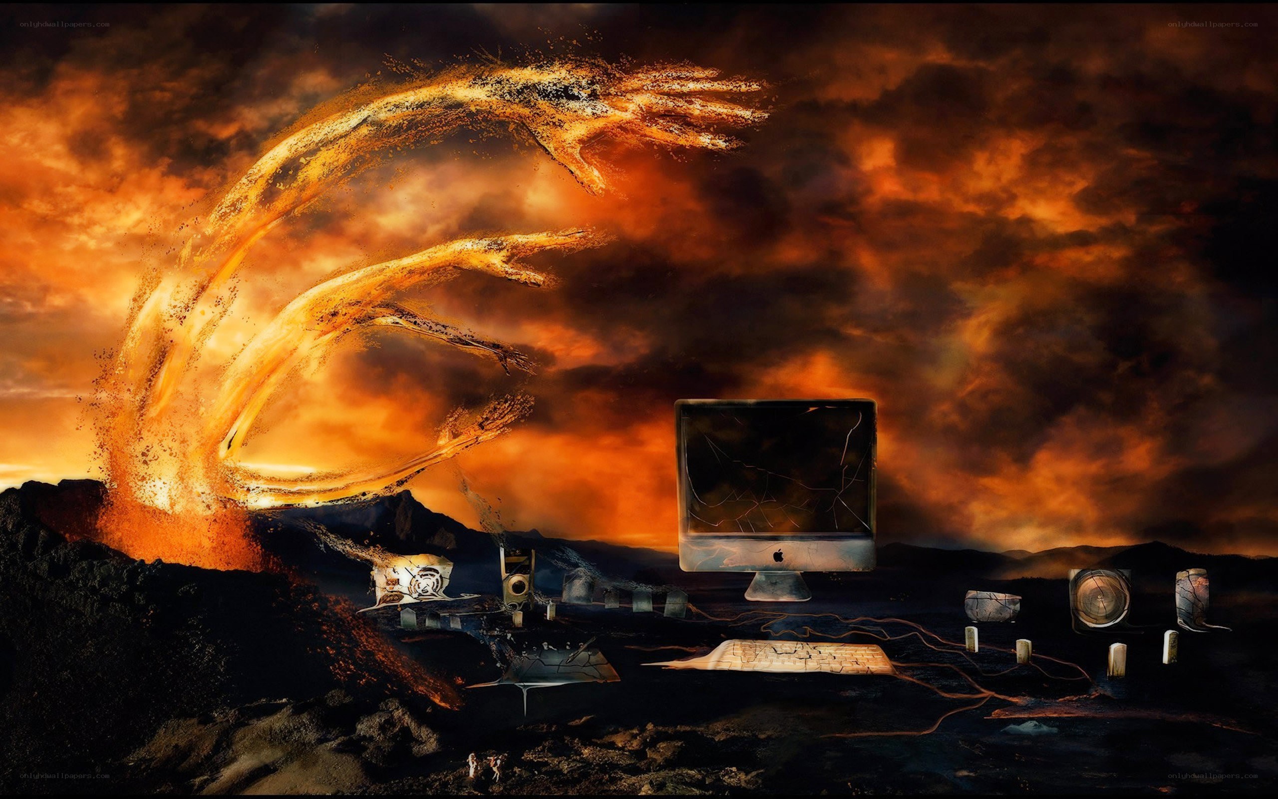 Apocalyptic tech landscape