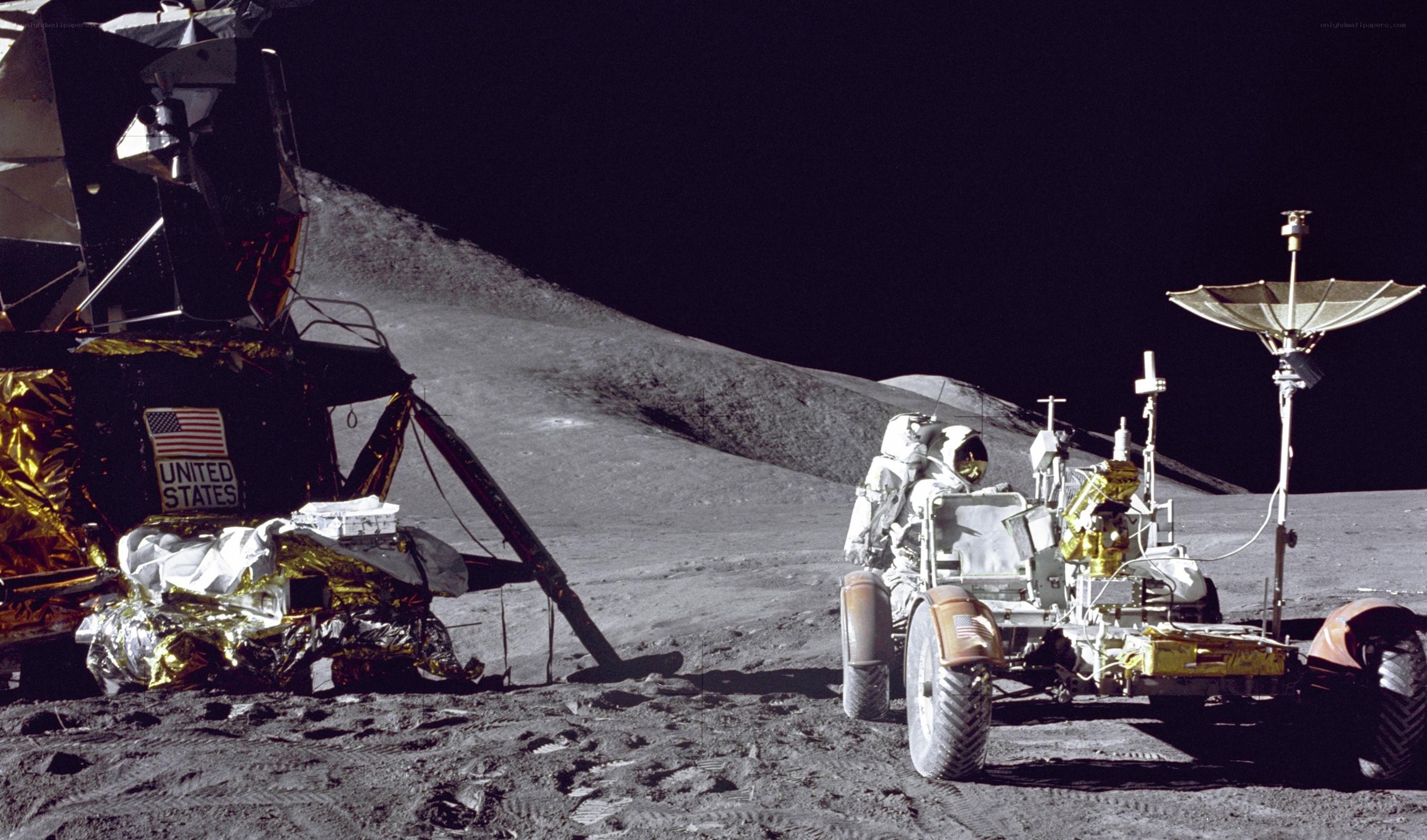 Apollo 15 lunar landing