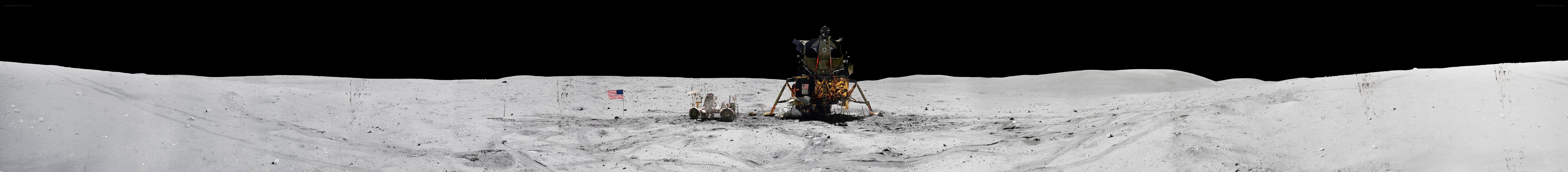 Apollo 17 lunar landing site