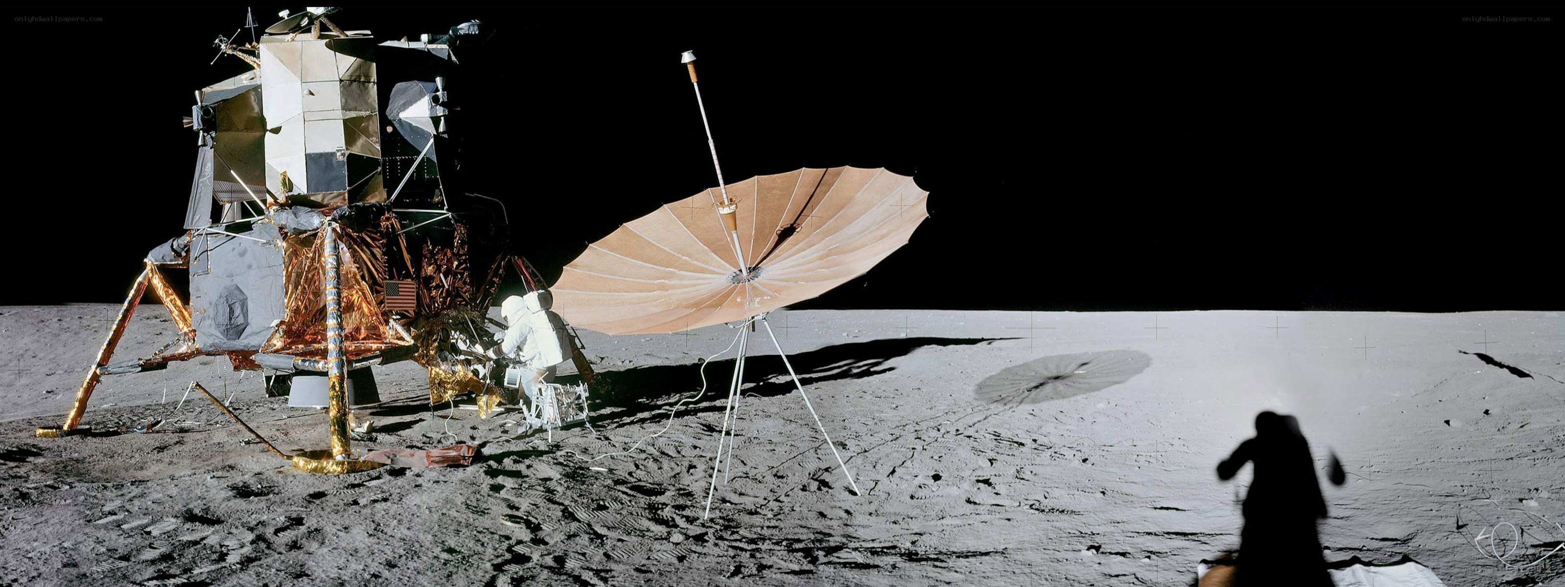Apollo 17 lunar landing