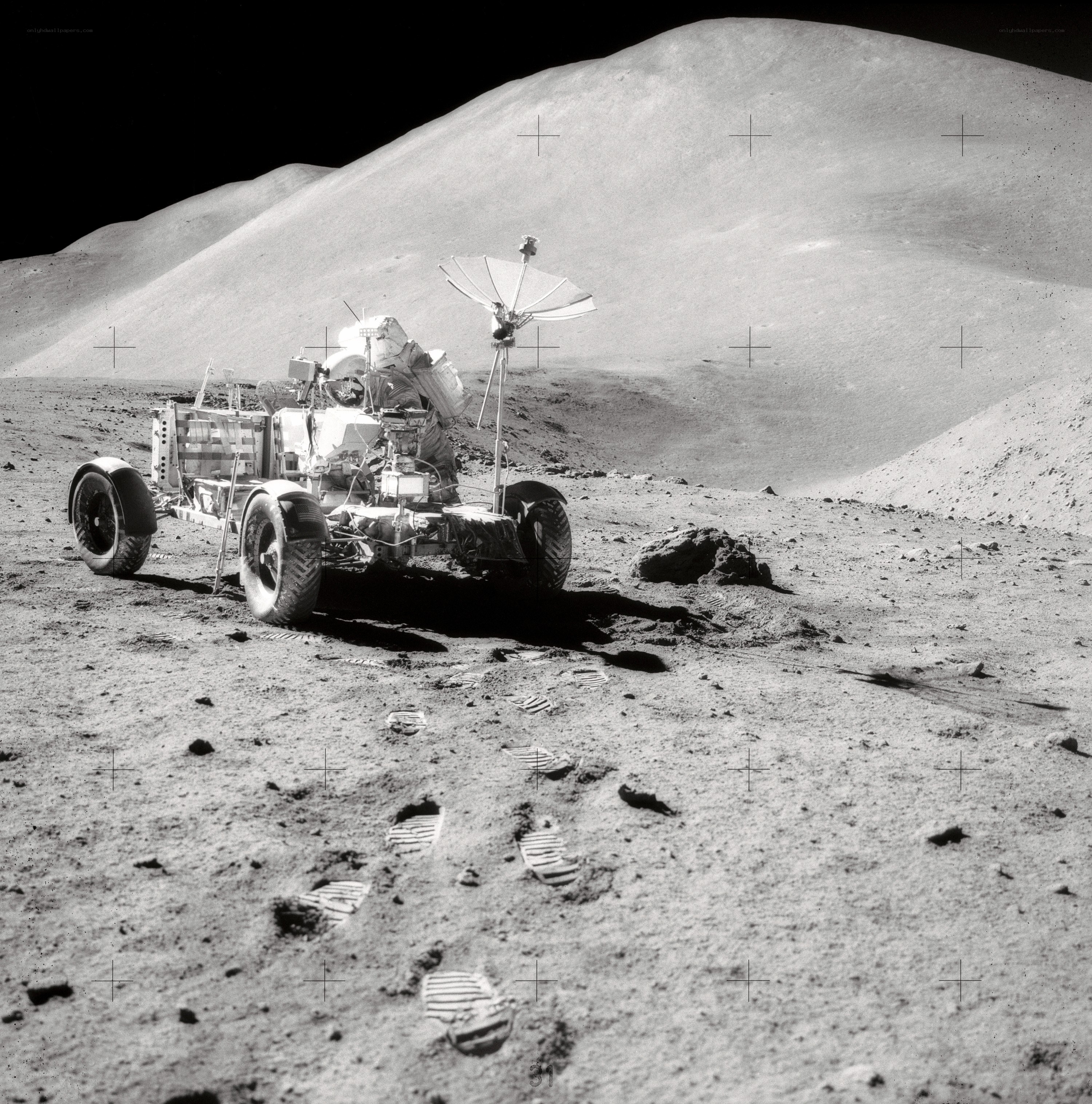 Apollo 17 lunar rover
