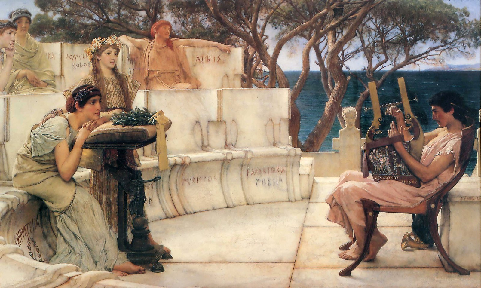 Apollo and the Muses at Delos