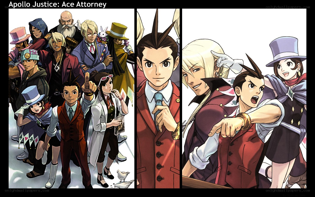 Apollo Justice: Ace Attorney cast
